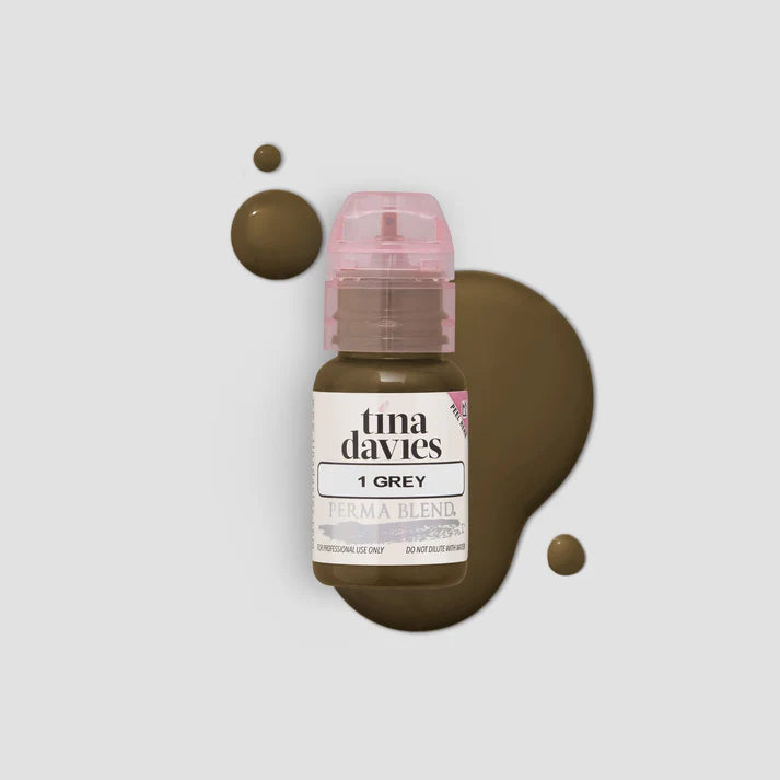 Tina Davies PMU Brow Pigment - Grey