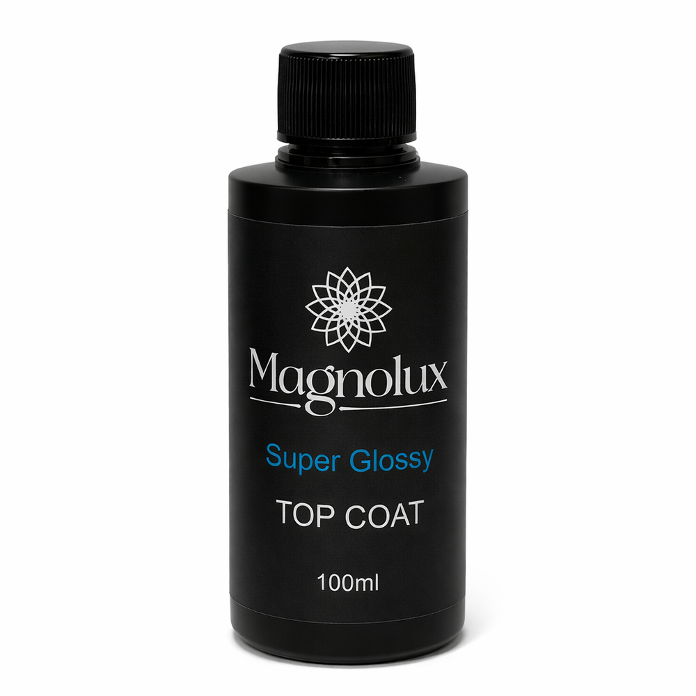 Magnolux Super Glossy Gel Top Coat - 100 ml