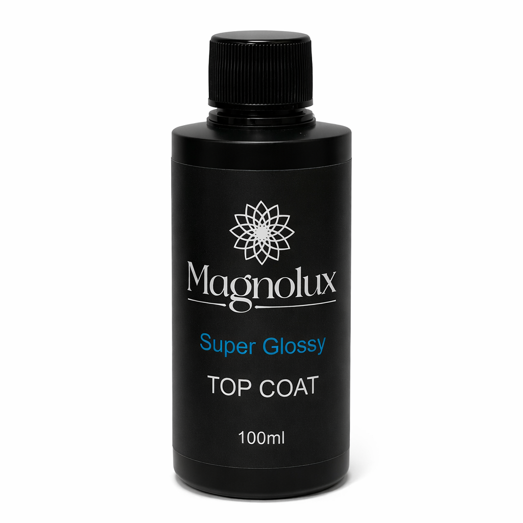 Magnolux Super Glossy Gel Top Coat - 100 ml
