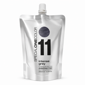 Ammonia-Free Semi-Permanent Hair Color Mask - 11-Intense Grey
