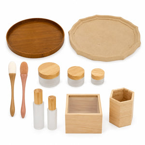Wooden Storage Organizer Set