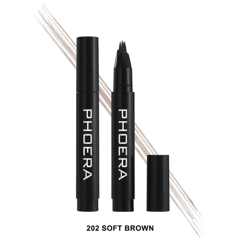 Phoera Instant Hair-like Eyebrow Pen - 202 soft brown