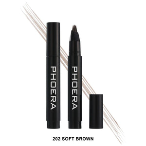 Phoera Instant Hair-like Eyebrow Pen - 202 soft brown
