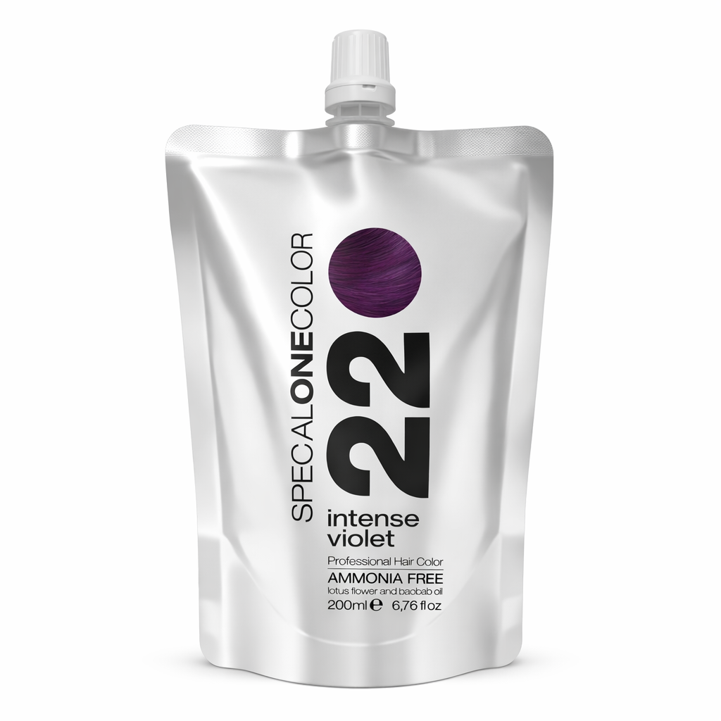 Ammonia-Free Semi-Permanent Hair Color Mask - 22-Intense Violet