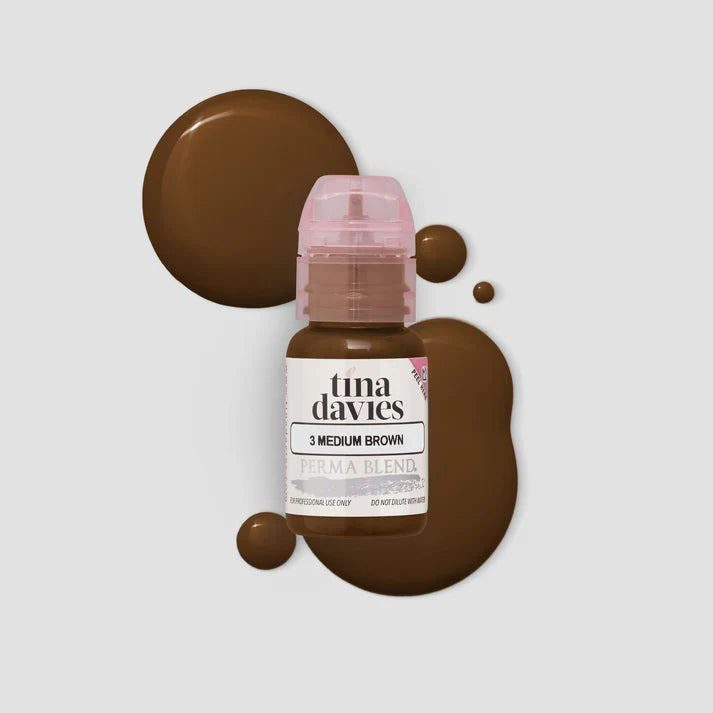 Tina Davies PMU Brow Pigment - Medium Brown
