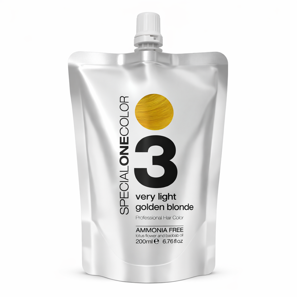 Ammonia-Free Semi-Permanent Hair Color Mask - 03-Light Golden Blonde