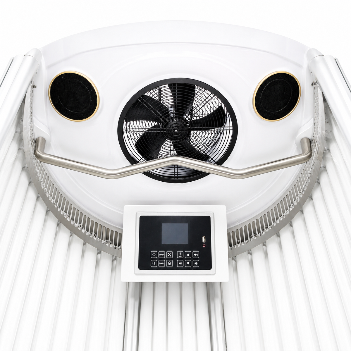 Magnolux Professional Tanning Machine | Vertical Solarium with German Cosmedico Lamps