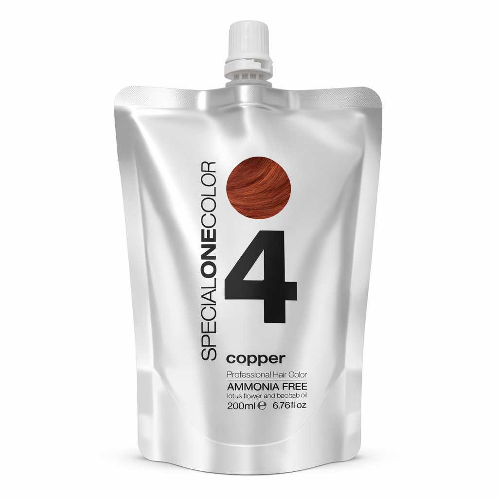 Ammonia-Free Semi-Permanent Hair Color Mask - 04-copper