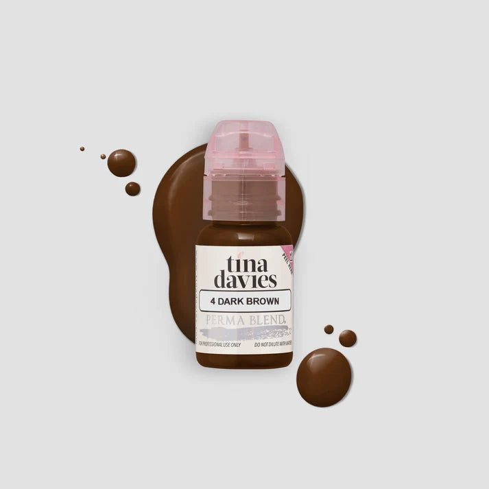 Tina Davies PMU Brow Pigment - Dark brown