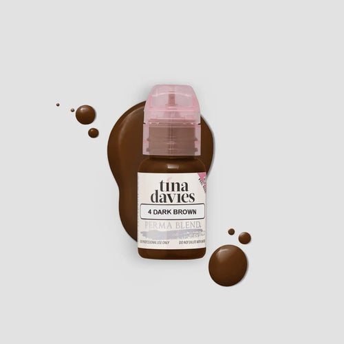 Tina Davies PMU Brow Pigment - Dark brown