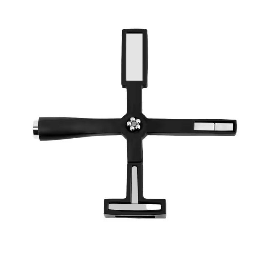 4-in-1 Cat Eye Magnetic Nail Tool - Black