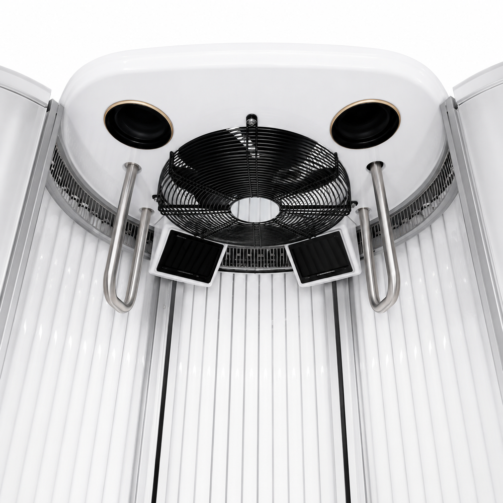 Magnolux Professional Tanning Machine | Vertical Solarium with German Cosmedico Lamps