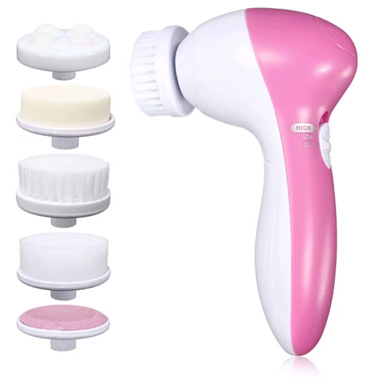5-in-1 Electric Facial Cleansing Brush