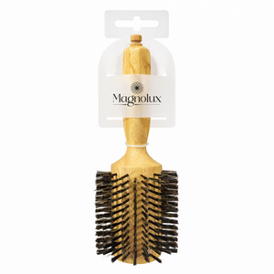 Magnolux Wooden Round Hair Brush - 50 mm