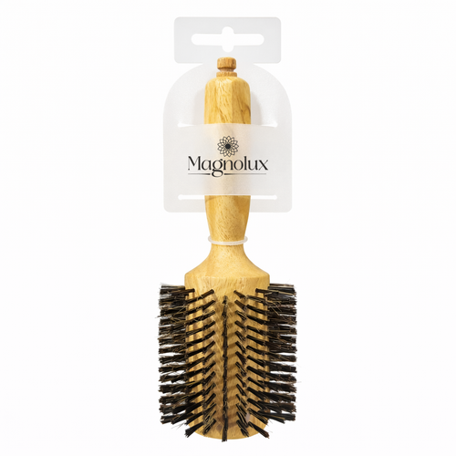 Magnolux Wooden Round Hair Brush - 50 mm