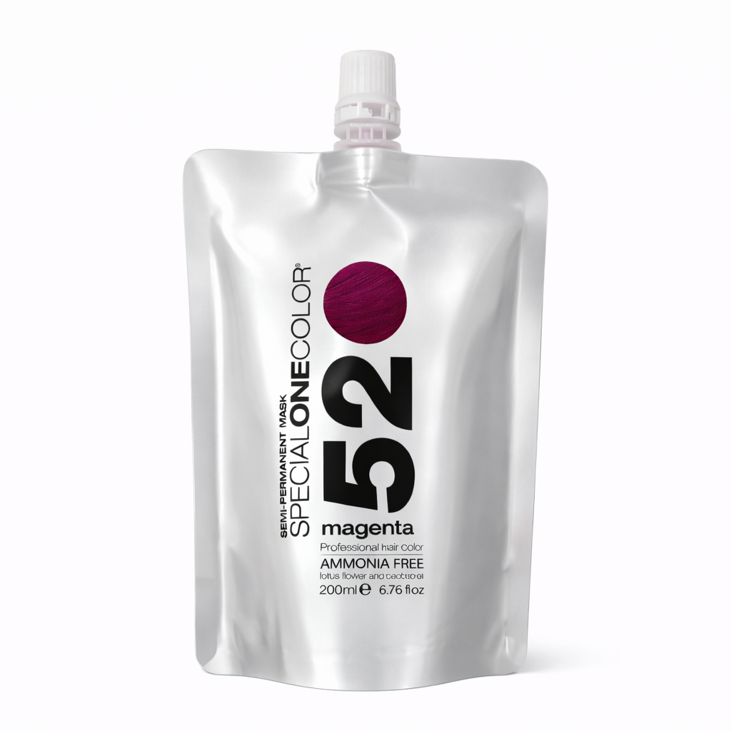 Ammonia-Free Semi-Permanent Hair Color Mask - 52-Magenta