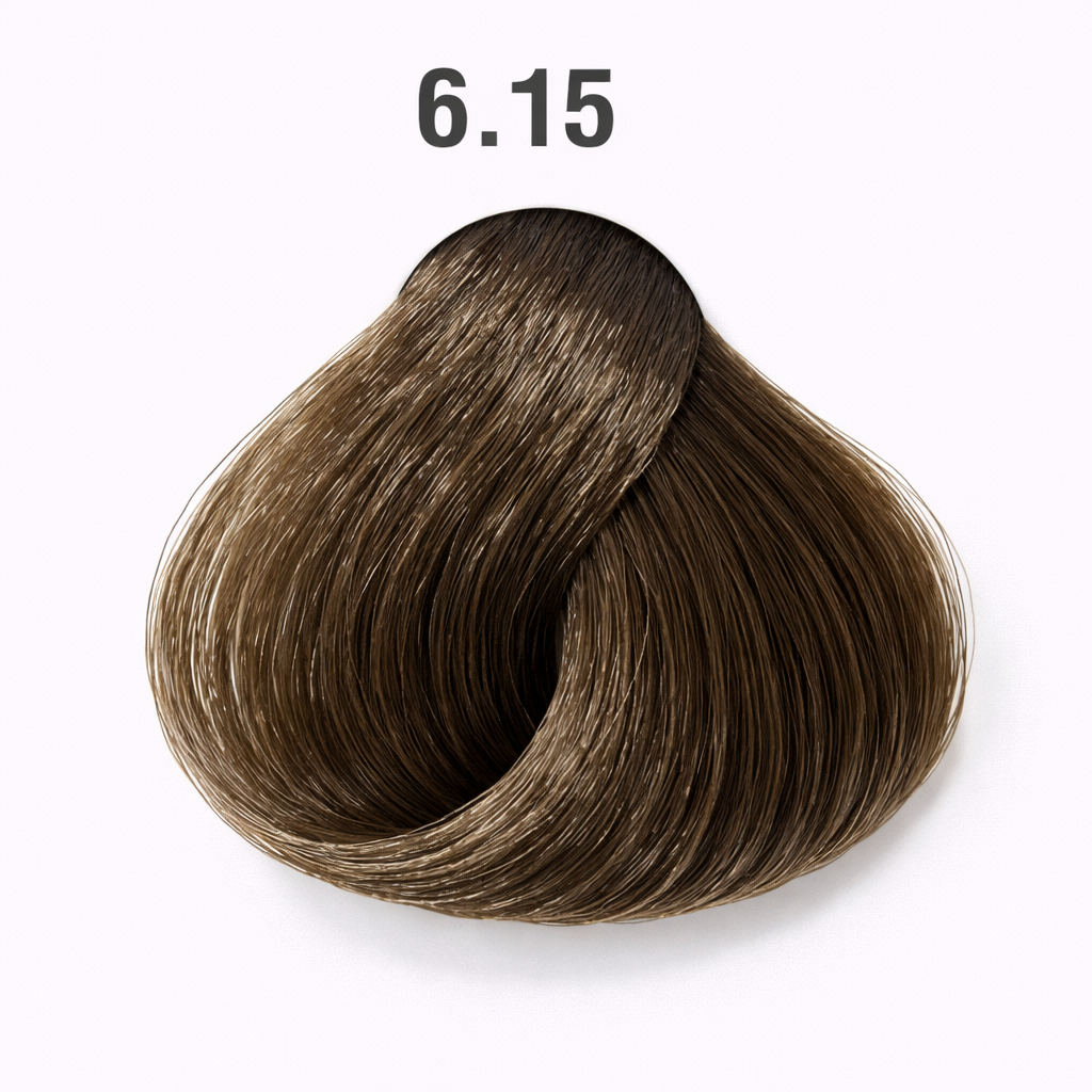 Magnolux Hair Color Dye - 6.15 - Dark Ash Mahogany Blonde