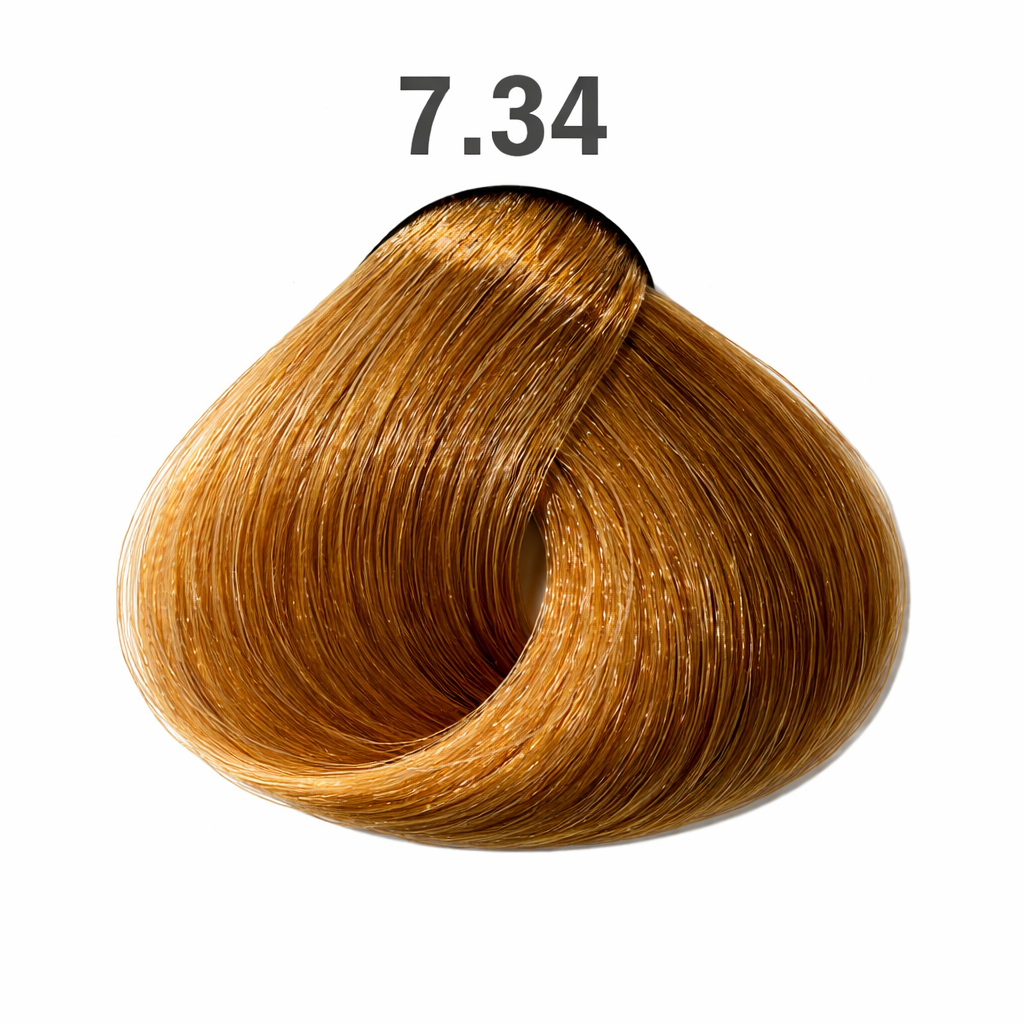Magnolux Hair Color Dye - 7.34 - Golden Copper Blonde