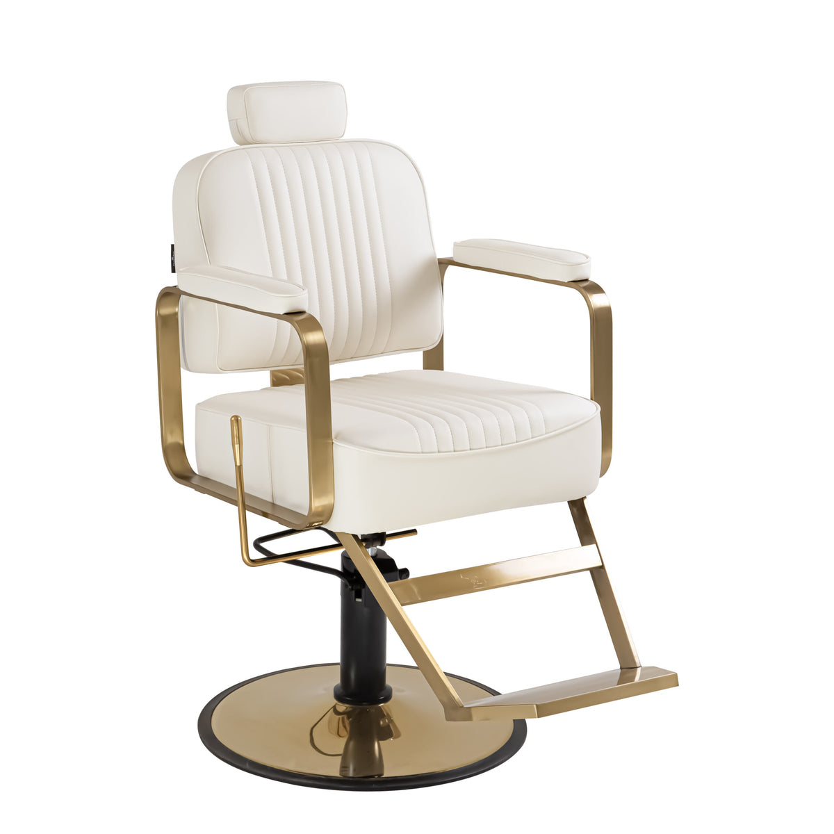 Luxury Salon Styling Chair - White