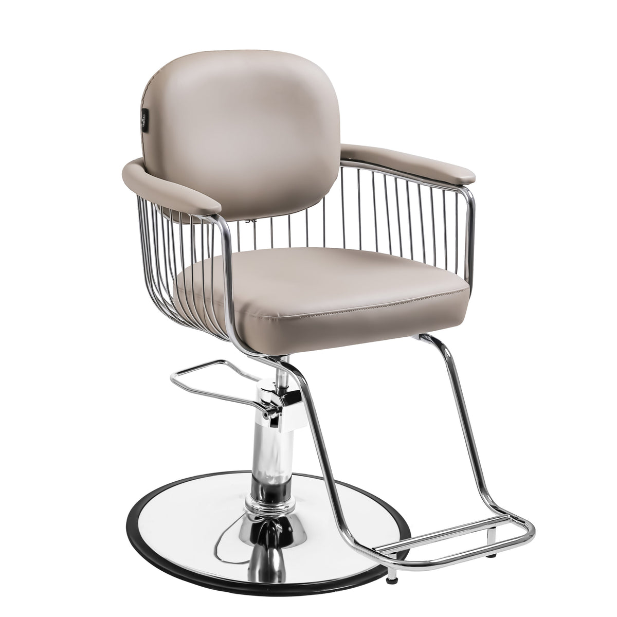 Modern Salon Styling Chair - Greige