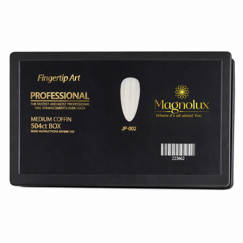 Magnolux Professional Soft Gel Tips - White Almond