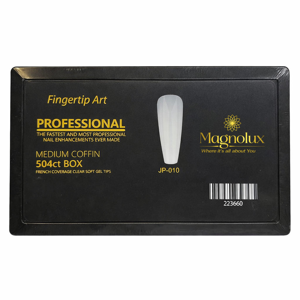 Magnolux Professional Soft Gel Tips - White Ballerina
