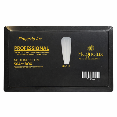 Magnolux Professional Soft Gel Tips - White Ballerina
