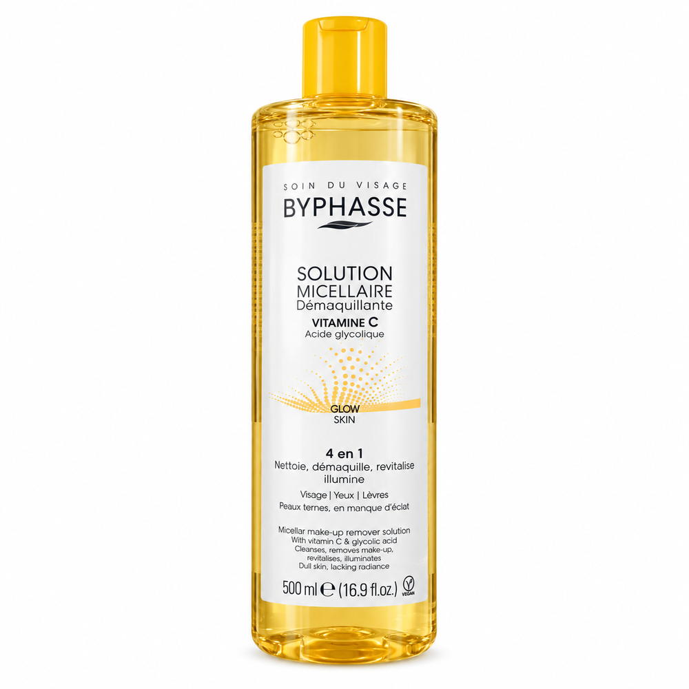 Byphasse Vitamin C & Glycolic Acid Glow Micellar Water