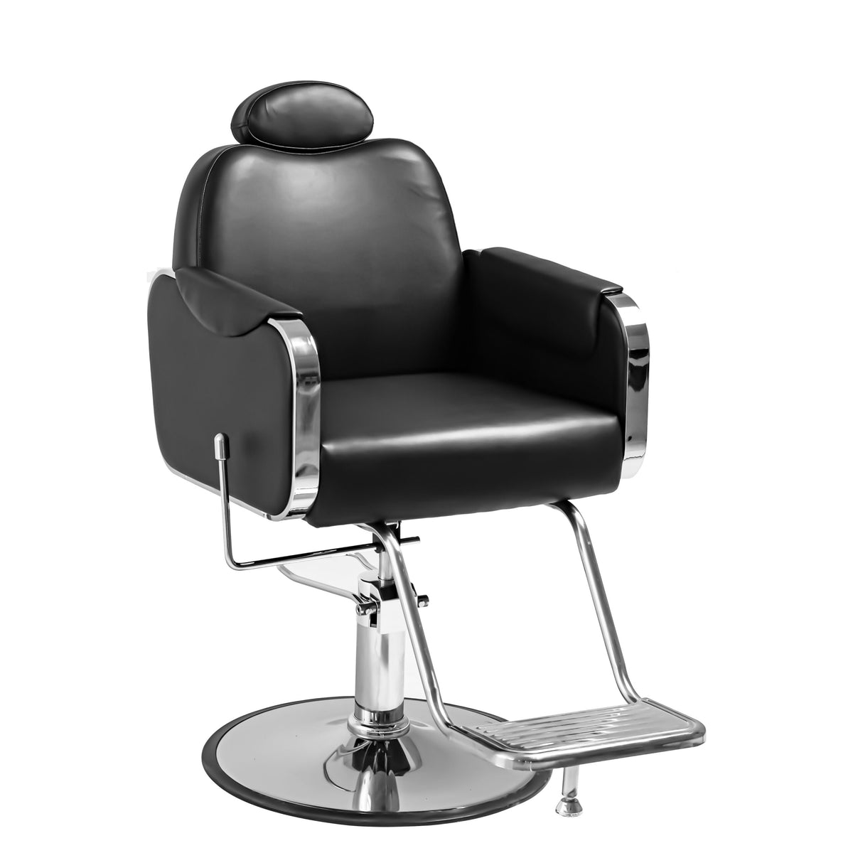 Reclining Salon Styling Chair - Black