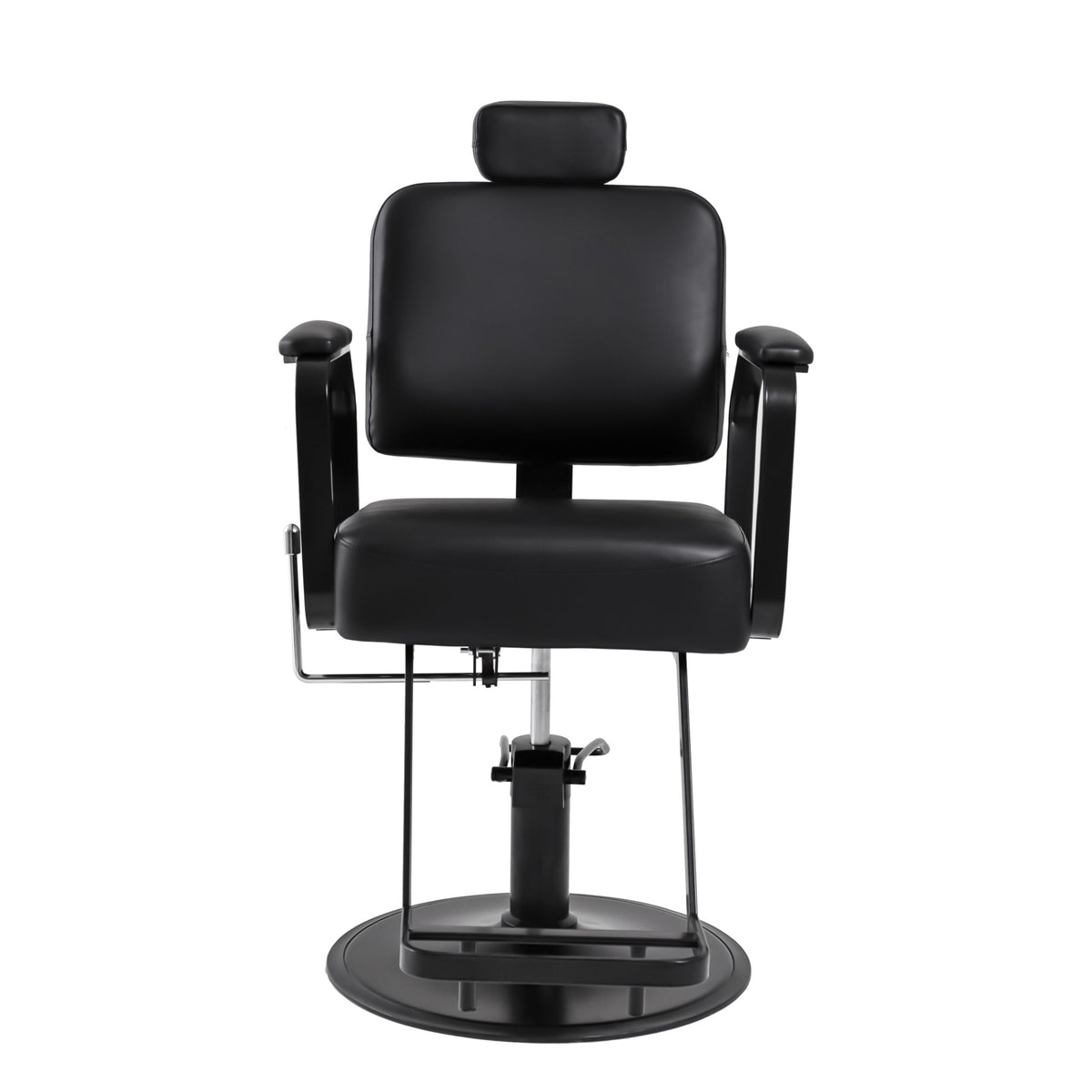 Reclining Multi-Use Salon Chair - Full Black