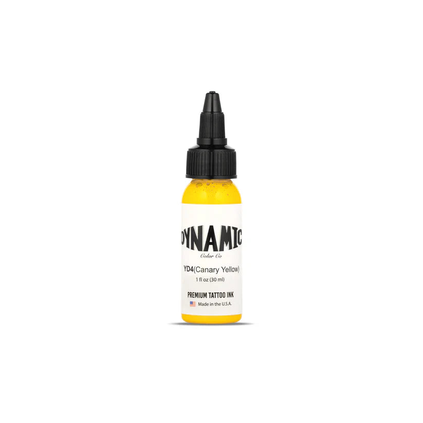 Dynamic Color Tattoo Ink - Canary Yellow