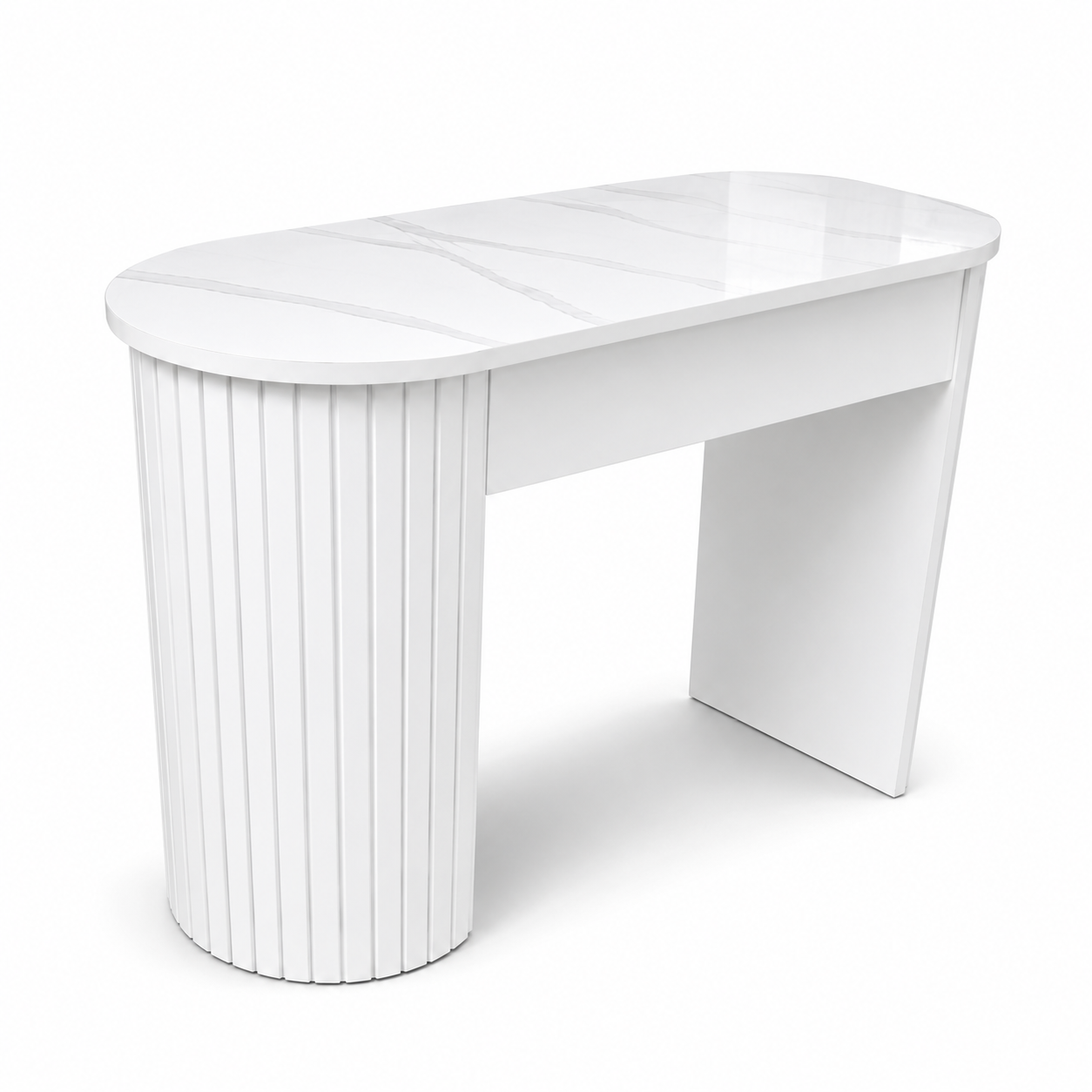 Luxury Manicure Table with Storage Drawer