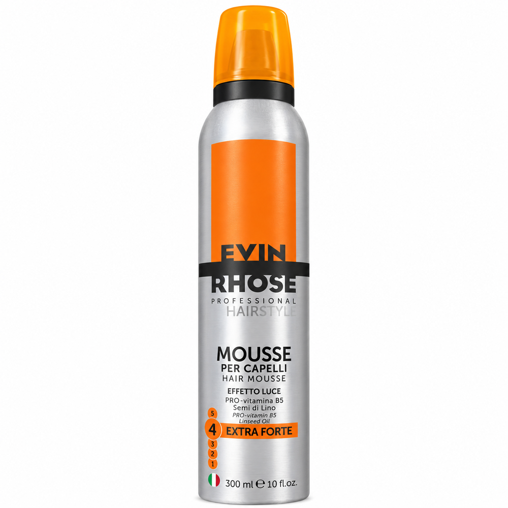 Evin Rhose Professional Extra Strong Hold Hair Mousse