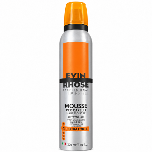 Evin Rhose Professional Extra Strong Hold Hair Mousse