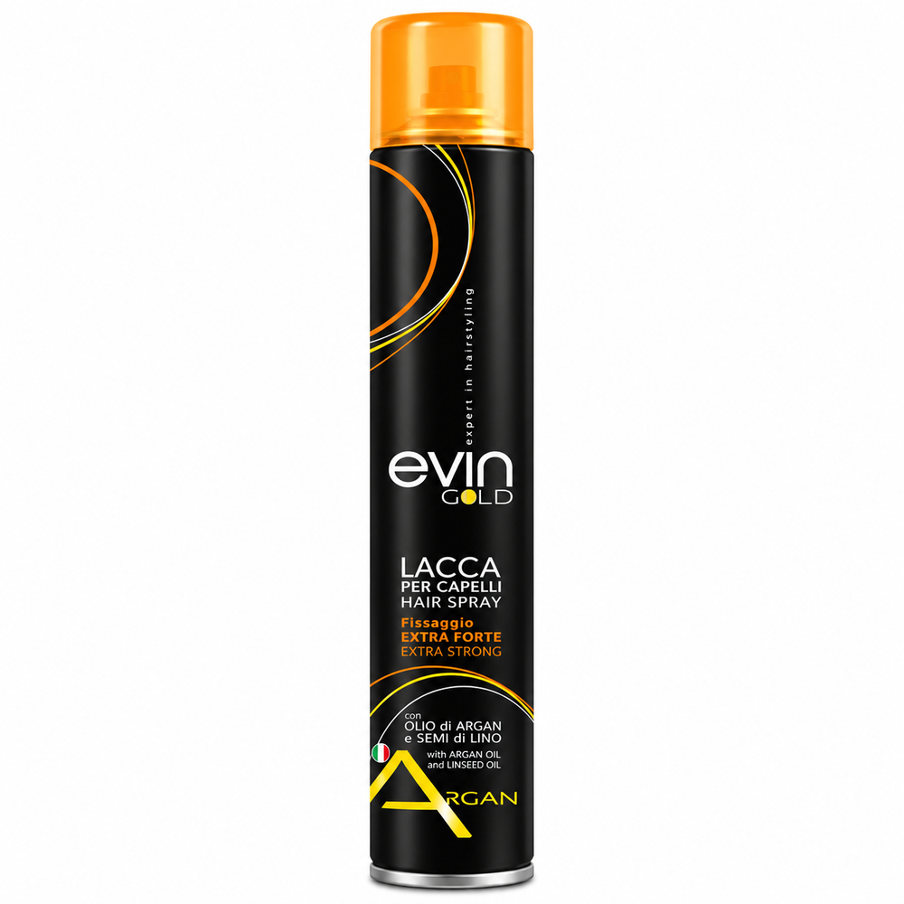 Evin Gold Argan Extra Strong Hold Hair Spray