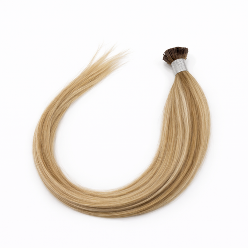 100 Pre-Bonded Hair Extensions Strands - Golden Blonde