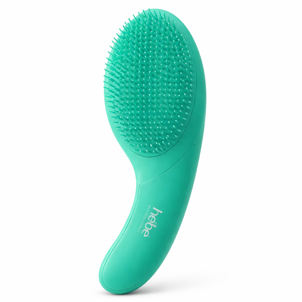 Flexible Detangling Hair Brush - Green
