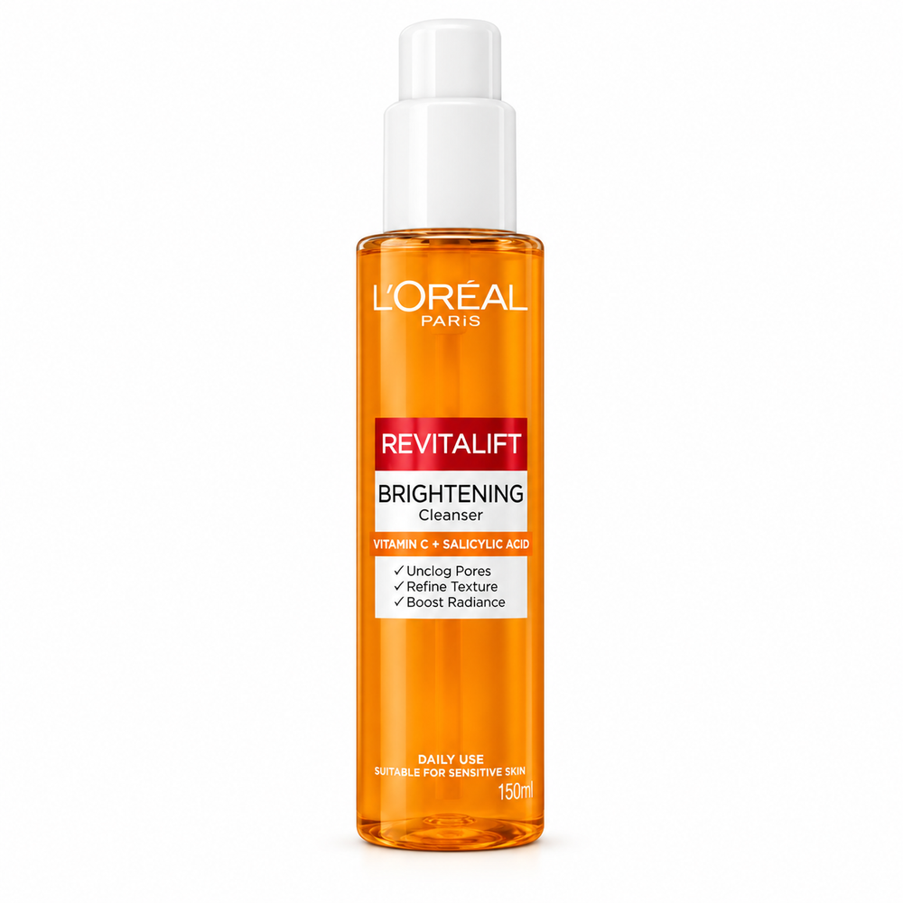 L’Oréal Paris Revitalift Brightening Cleanser – Vitamin C + Salicylic Acid