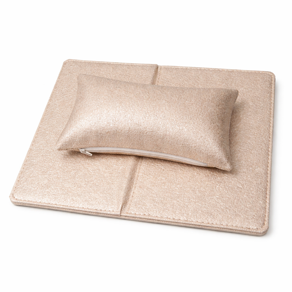 Nail Table Mat & Pillow - Pink