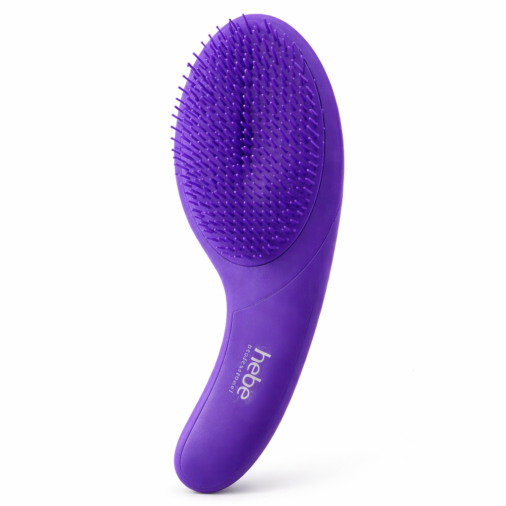 Flexible Detangling Hair Brush - Purple