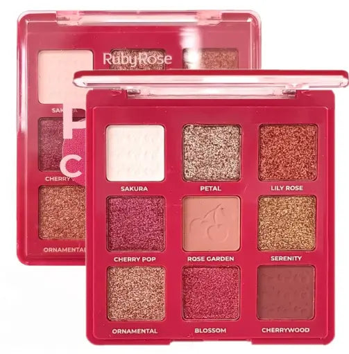 Ruby Rose Pink Cherry Eyeshadow Palette