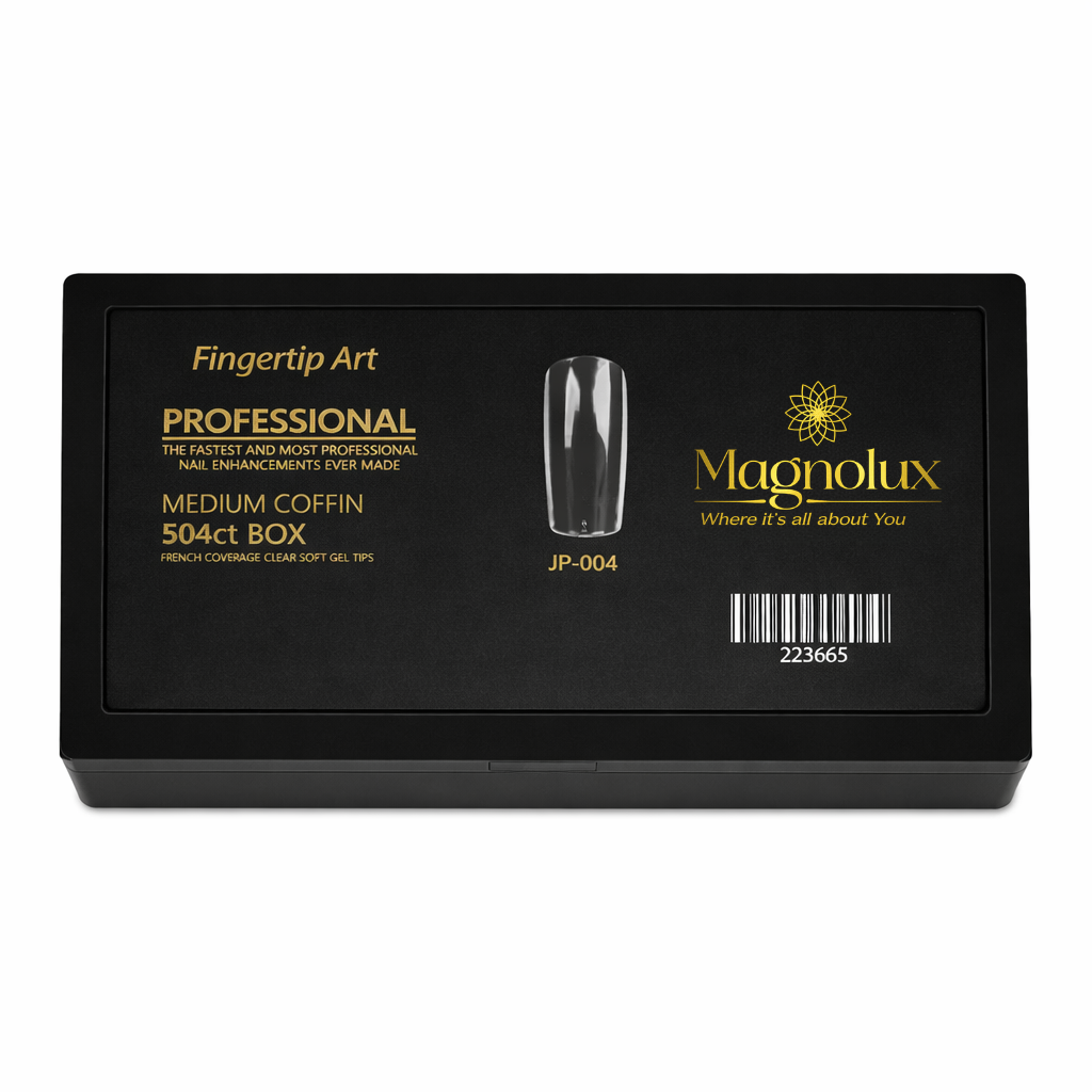 Magnolux Professional Soft Gel Tips - Transparent Square