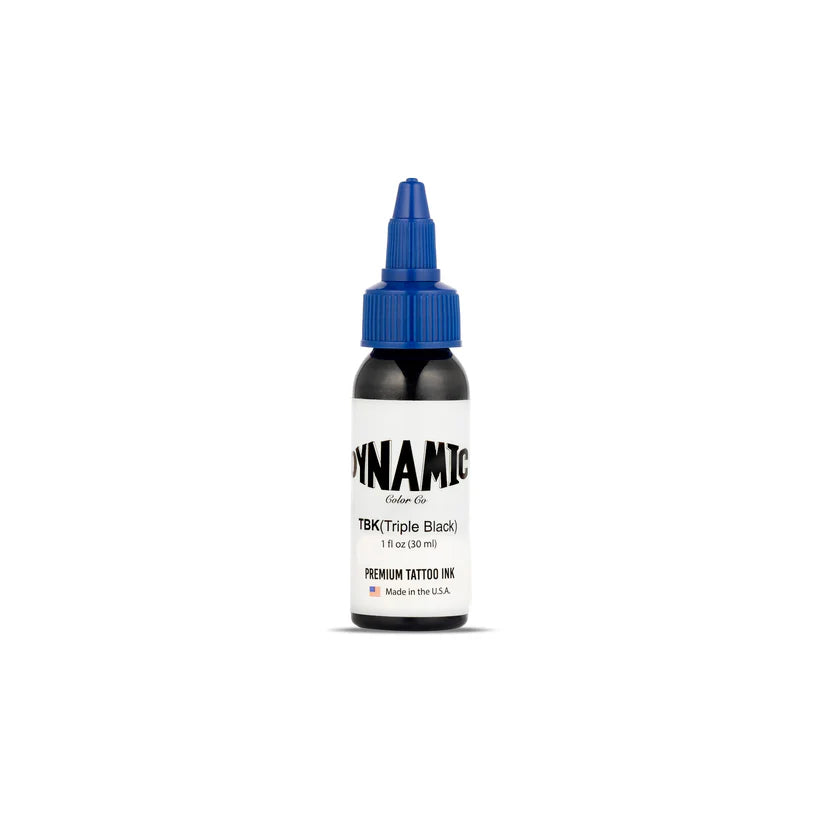 Dynamic Triple Black Tattoo Ink - 30 ml