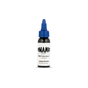 Dynamic Triple Black Tattoo Ink - 30 ml
