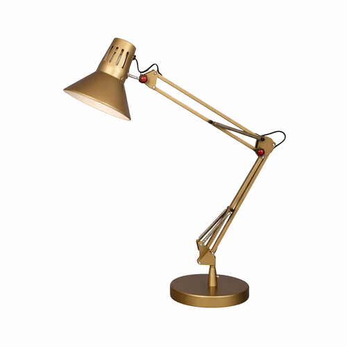 Adjustable Desk Light - Gold