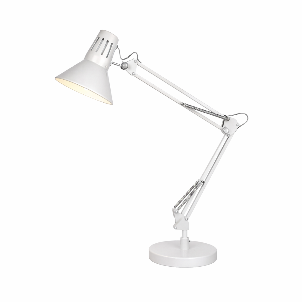 Adjustable Desk Light - White