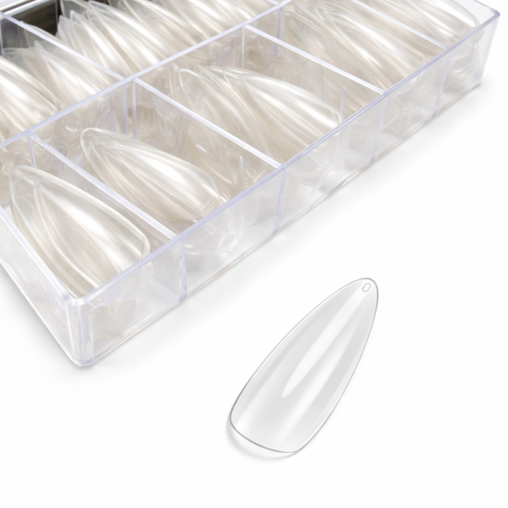 Magnolux Nail Tips Box - Transparent Almond