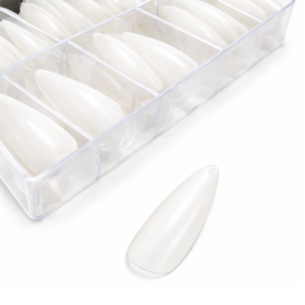 Magnolux Nail Tips Box - White Almond