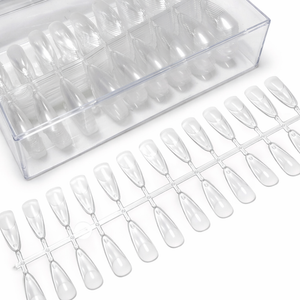 Magnolux Full Cover Soft Gel Tips Box - Almond