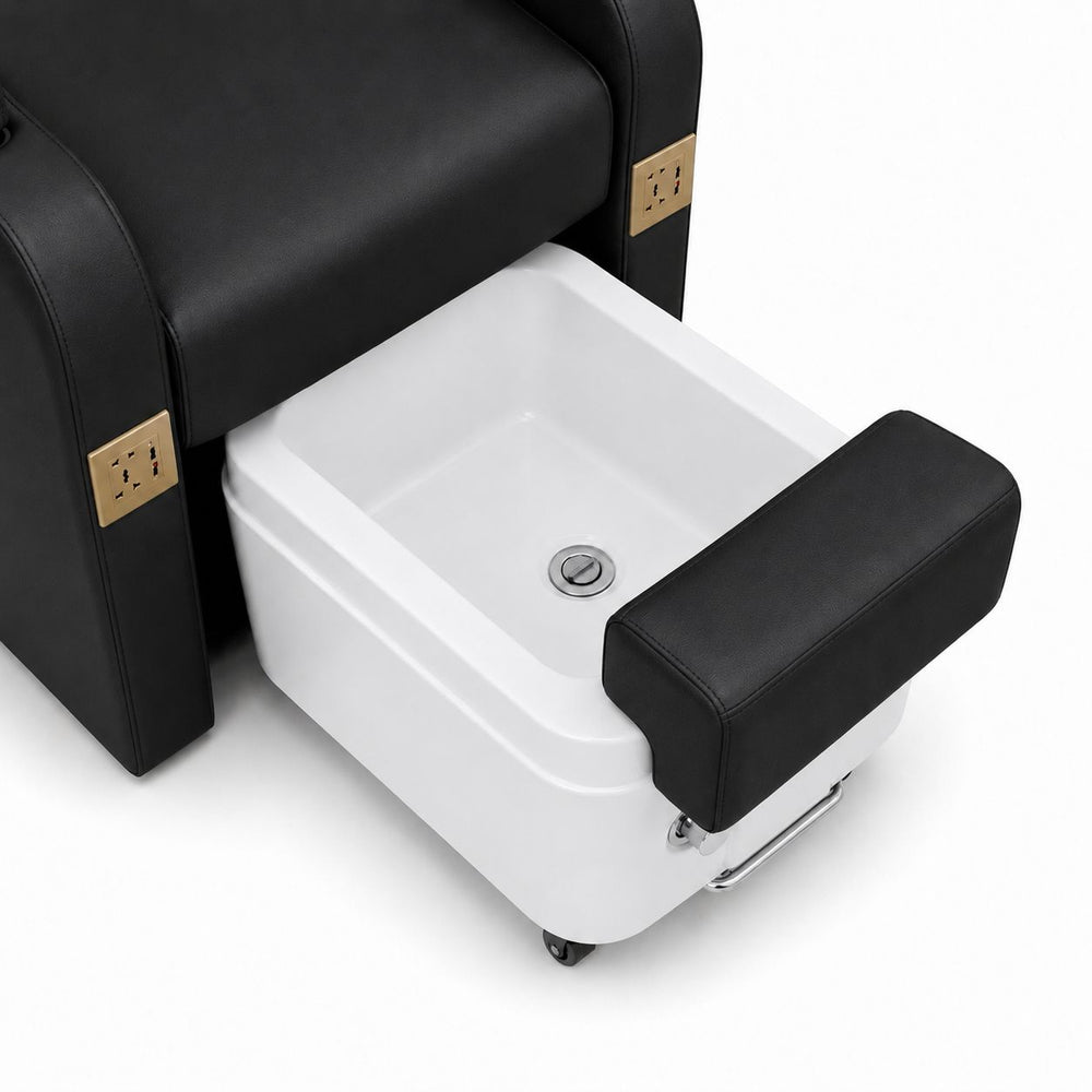 Pedicure Spa Chair with Foot Bath